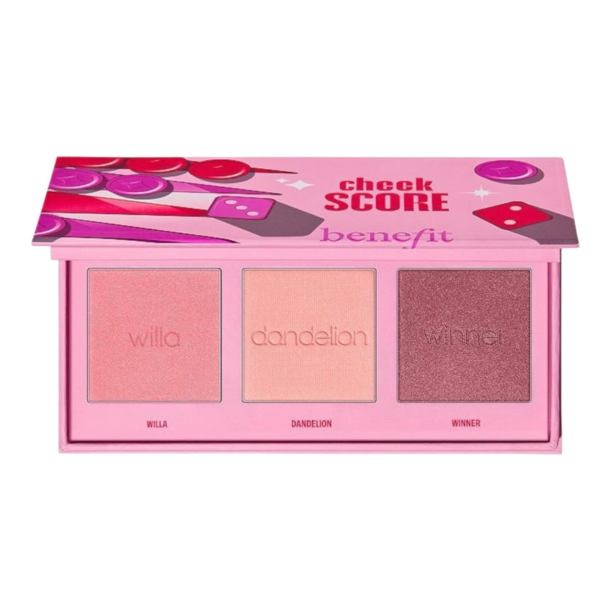 Paleta de Rubores con Iluminador Benefit Cheek Score Blush Trio Palette