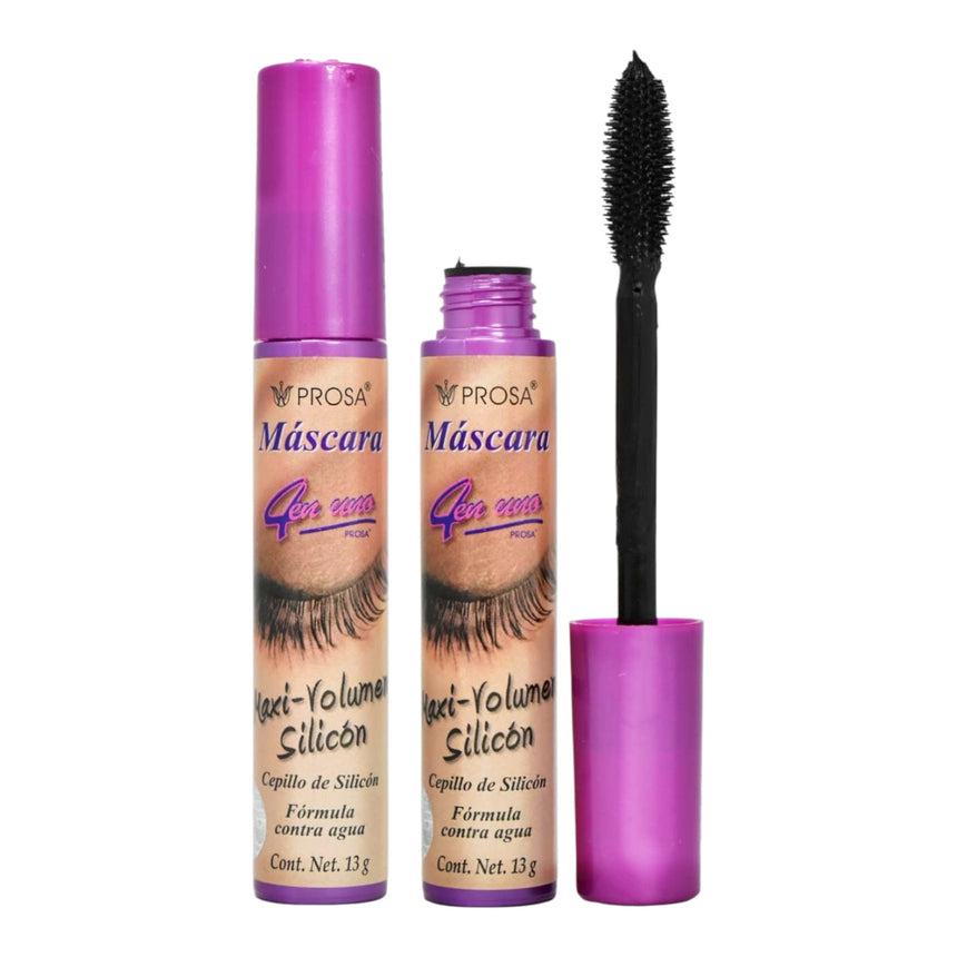 Máscaras de Pestañas Prosa Maxi Volume Silicon