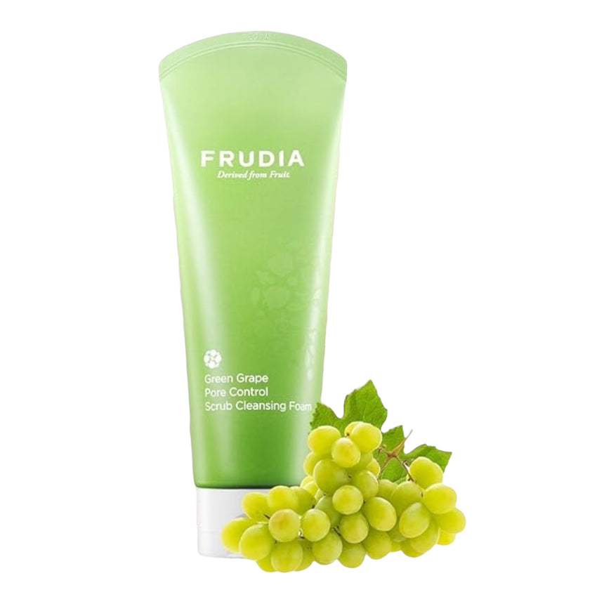 Limpiador de Poros Coreano y Vegano Frudia Green Grape Pore Control Scrub Cleanser Control 145ml
