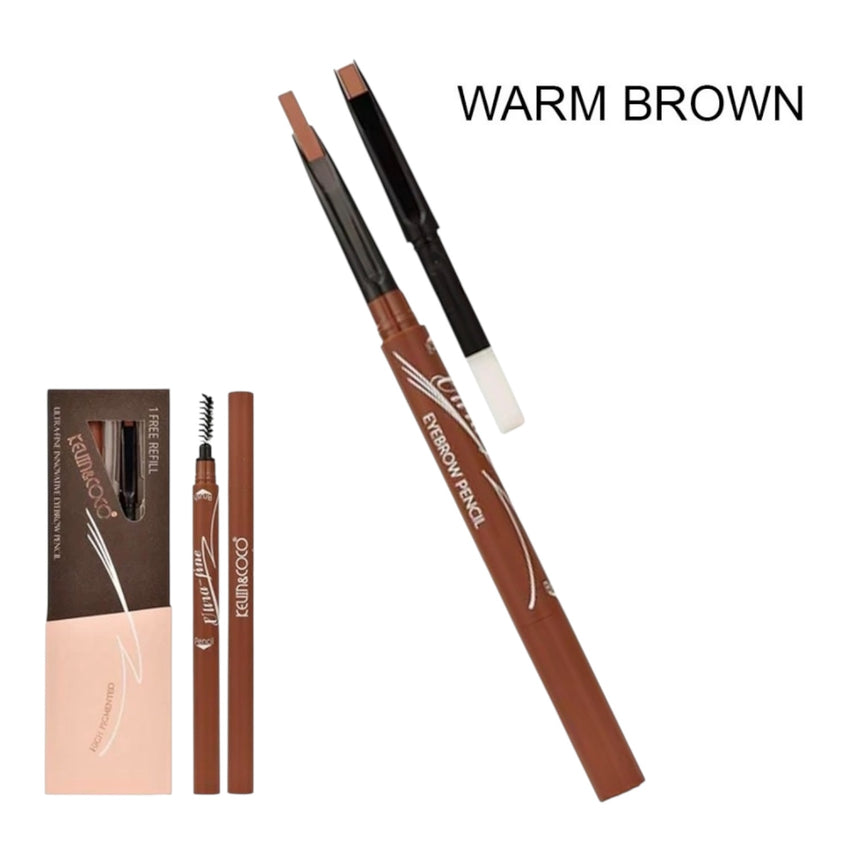 Lápiz de Cejas con Repuesto Kevin & Coco Ultra Fine Eyebrow Pencil
