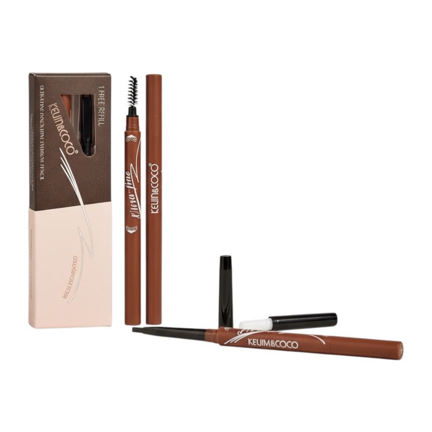 Lápiz de Cejas con Repuesto Kevin & Coco Ultra Fine Eyebrow Pencil