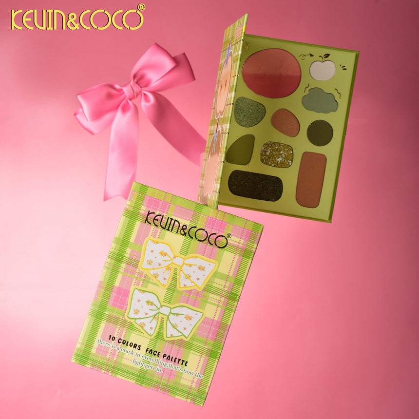 Sombras Kevin & Coco 10 Colors Face Palette