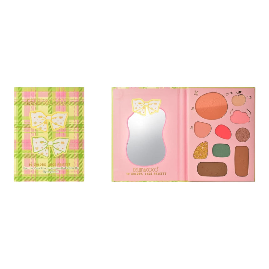 Sombras Kevin & Coco 10 Colors Face Palette