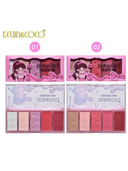 Sombras Kevin & Coco Colorful Girl