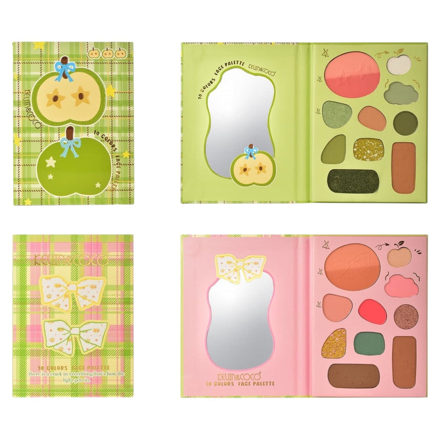 Sombras Kevin & Coco 10 Colors Face Palette