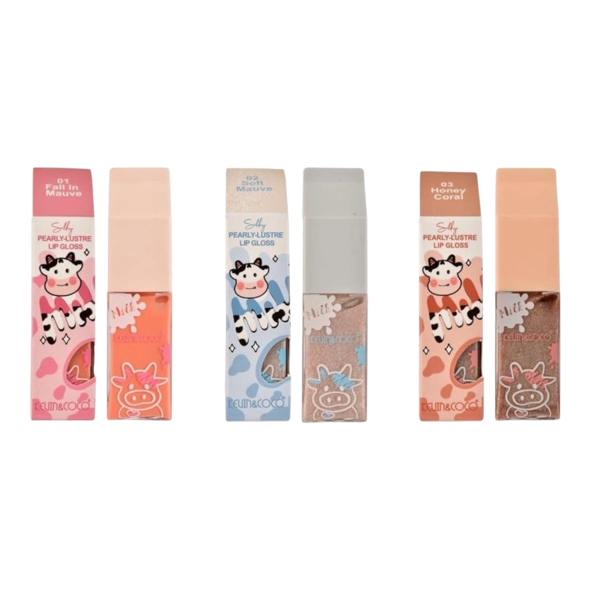 Brillos Labiales Vaca Kevin & Coco Silky Perly Lustre Lip Gloss
