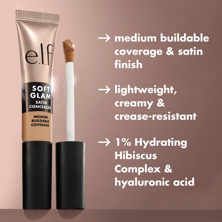 Corrector Elf Soft Glam Satin Concealer 3ml