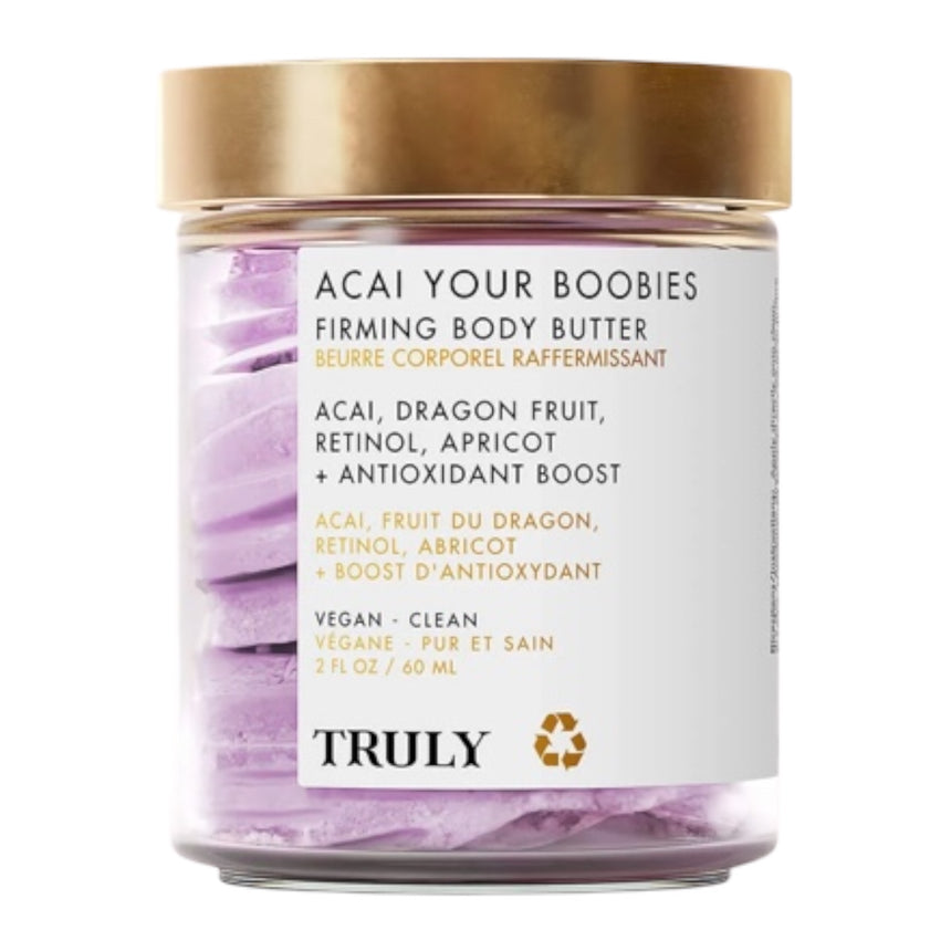 Mantequilla Exfoliante de Pechos Truly Acai Your Boobies Butter 60ml