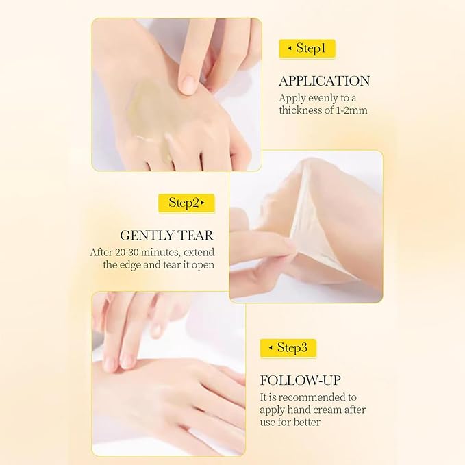 Mascarilla Exfoliante de Manos Bioaqua Vitamina E Manuka Honey Hand Wax