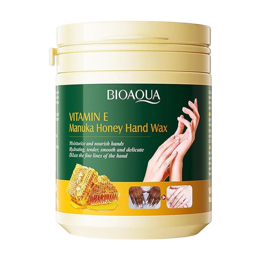 Mascarilla Exfoliante de Manos Bioaqua Vitamina E Manuka Honey Hand Wax