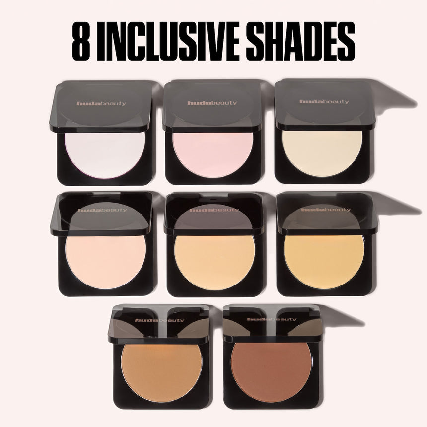 Polvos Compactos Huda Beauty Easy Bake Airbrush Matte Pressed Setting Powder