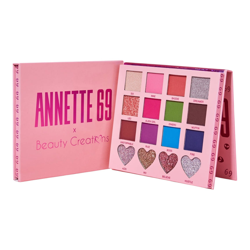 Paleta de Sombras Beauty Creations Annete 69