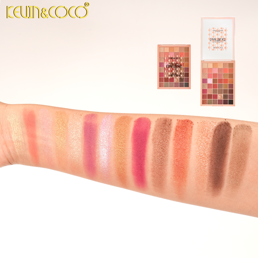 Paleta de Sombras Kevin & Coco Starligth 48 Color Eyeshadow Palette