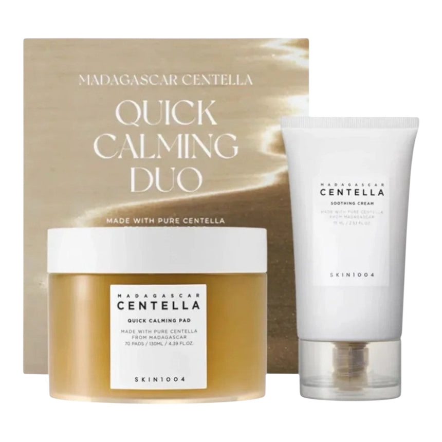 Dúo de Crema y Pads Skin1004 Madagascar Centella Duo Quick Calming
