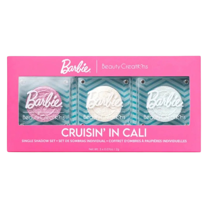 Sombras Beauty Creations x Barbie Cruisin In Cali Single Eye Shadow Set