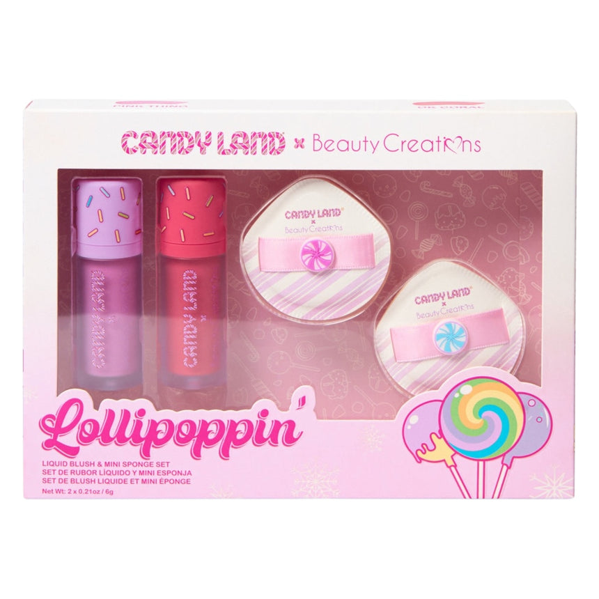 Kit de Rubores y Esponjas Candy Land x Beauty Creations Lollipoppin