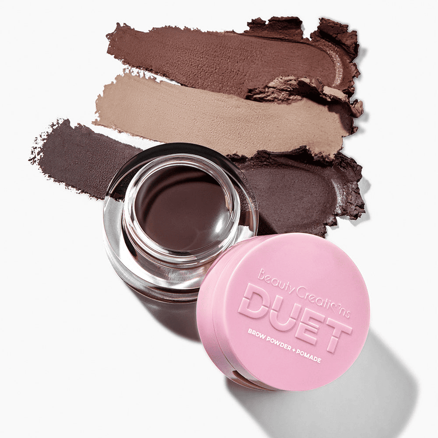Pomada y Polvo de Cejas Beauty Creations Duet Brow Powder Pomade