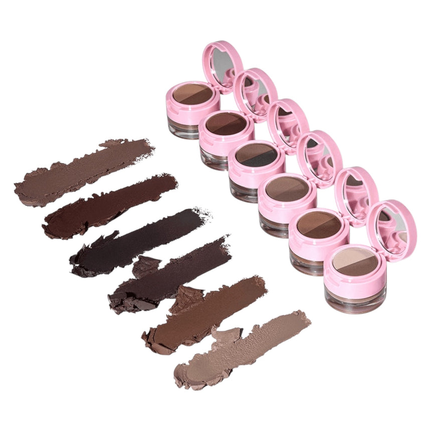 Pomada y Polvo de Cejas Beauty Creations Duet Brow Powder Pomade