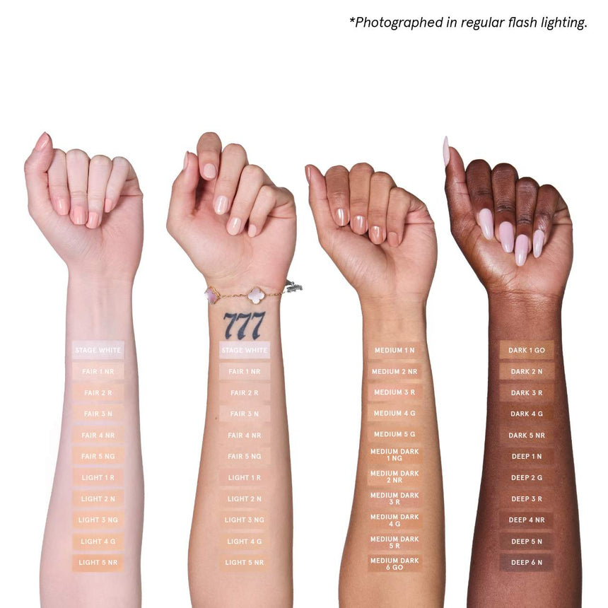 Base de Alta Cobertura One Size Turn Up the Base Full Beat Waterproof Liquid Foundation