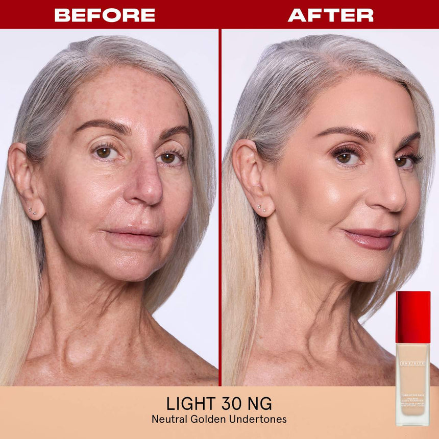 Base de Alta Cobertura One Size Turn Up the Base Full Beat Waterproof Liquid Foundation