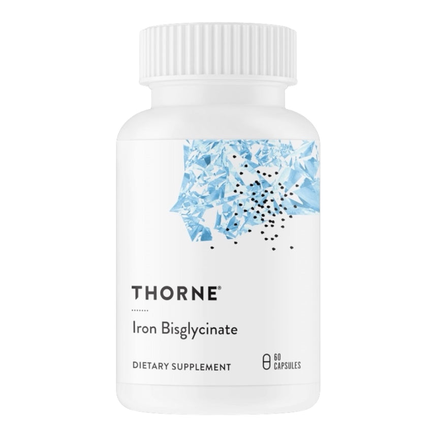 Cápsulas de Hierro Thorne Iron Bisglycinate 60uni