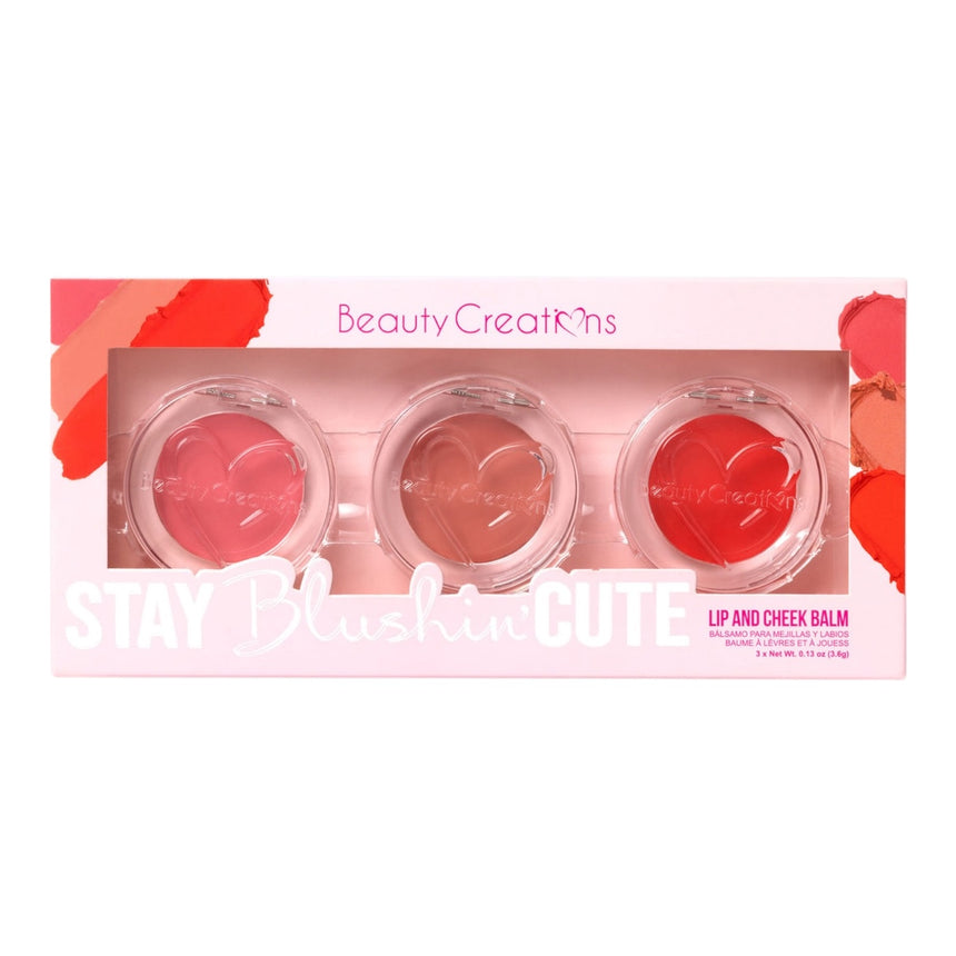 Set de Rubores Beauty Creations Stay Blushin' Cute Lip and Cheek Balm Set