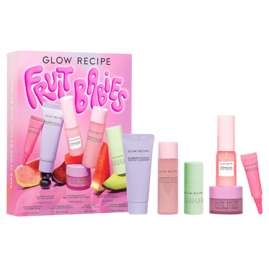 Kit de Mini de Viaje Glow Recipe Fruit Babies Mini Best Sellers Set