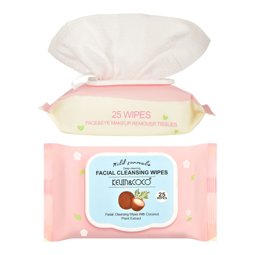 Toallas Desmaquillantes Kevin & Coco Facial Cleansing Wipes