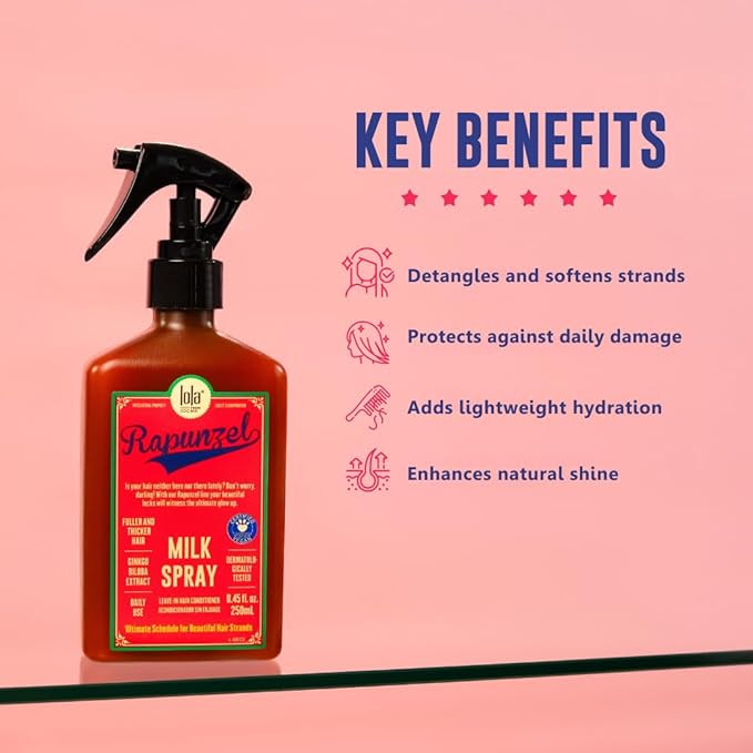 Acondicionador sin Enjuague Lola Rapunzel Milk Spray Leave in Hair Conditioner