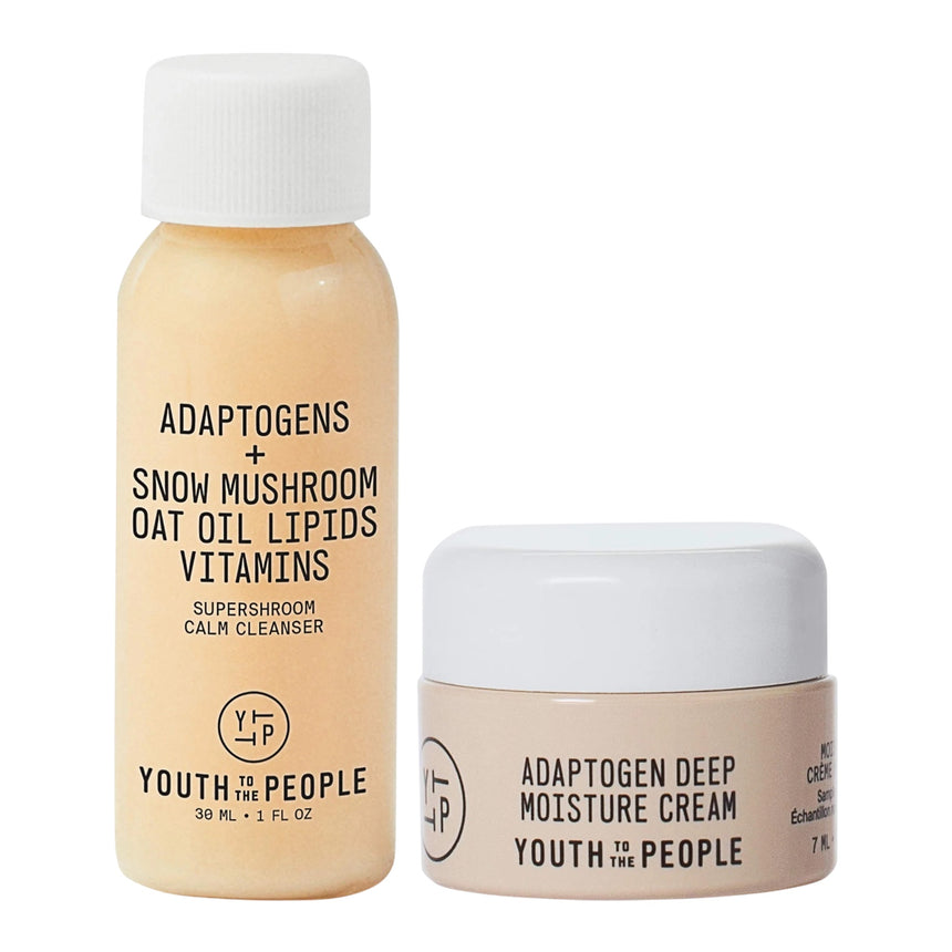 Dúo de Limpiador y Crema Youth to the People Skincare Duo