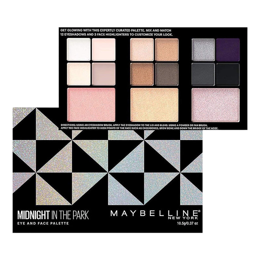 Paleta de Sombras Maybelline Eye & Face Palettes Midnight In The Park