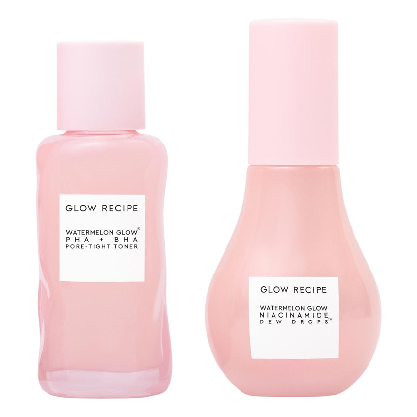Kit de Esenciales Mini Glow Recipe Glass Skin Essentials Set 40ml