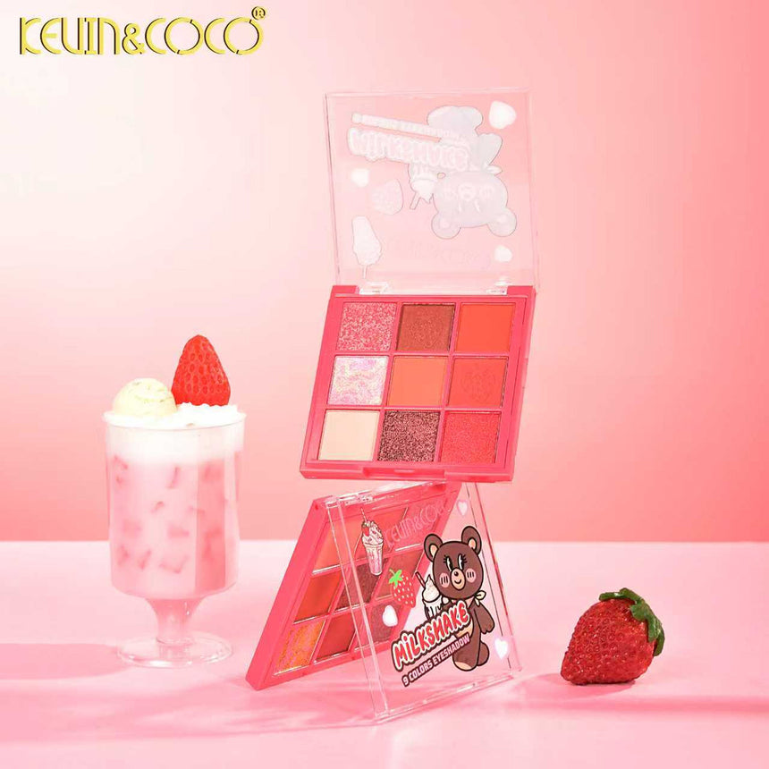 Paletas de Sombras Kevin & Coco Bubble Milkshake 9 Tone Eyeshadow