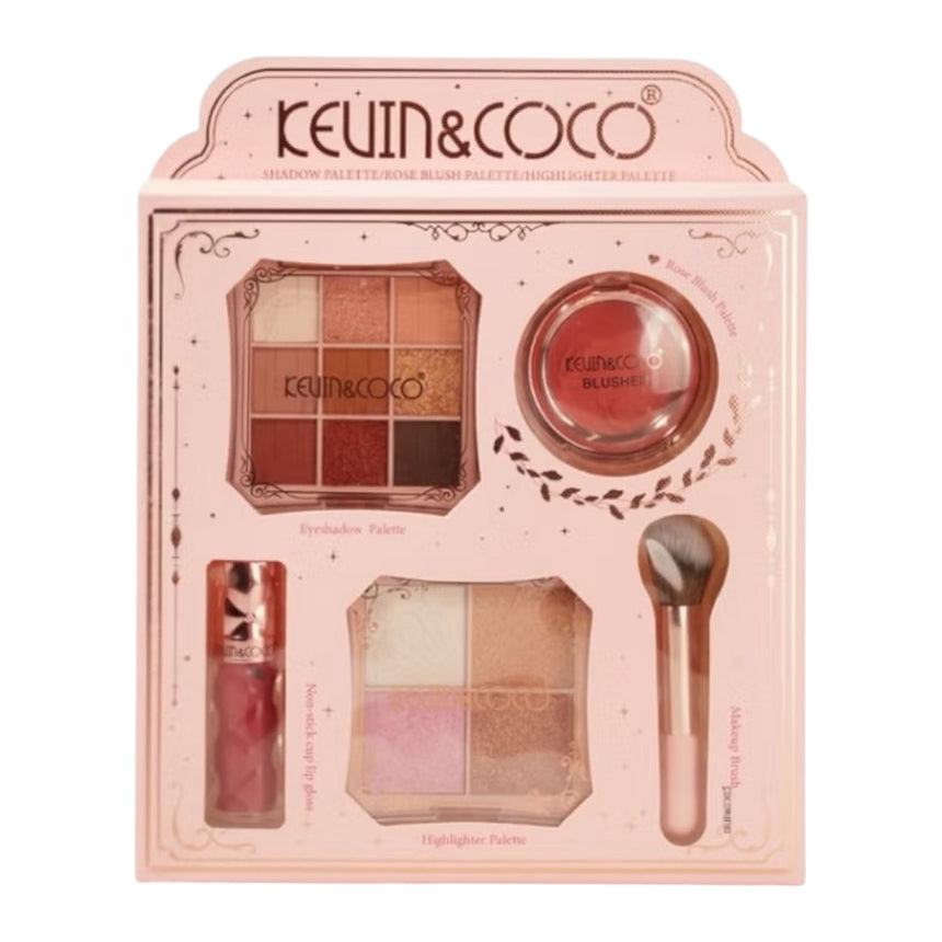Kit de Sombras y Rubores Kevin & Coco Shadow Palette and Blush