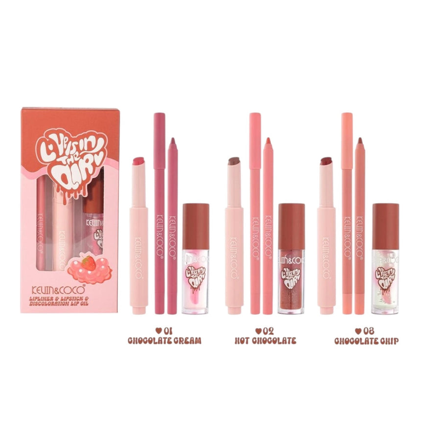 Trío de Labios Kevin & Coco Love is in the Air