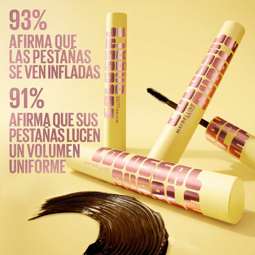 Máscara de Pestañas Maybelline Máscara Colossal  Bubble Washable