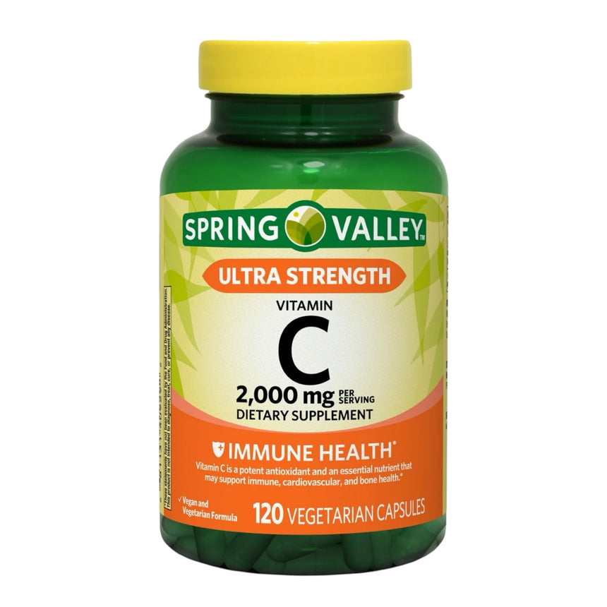 Al por Mayor Cápsulas de Vitamina C Ultra Fuertes Spring Valley Vitamin C Ultra Strength 120uni