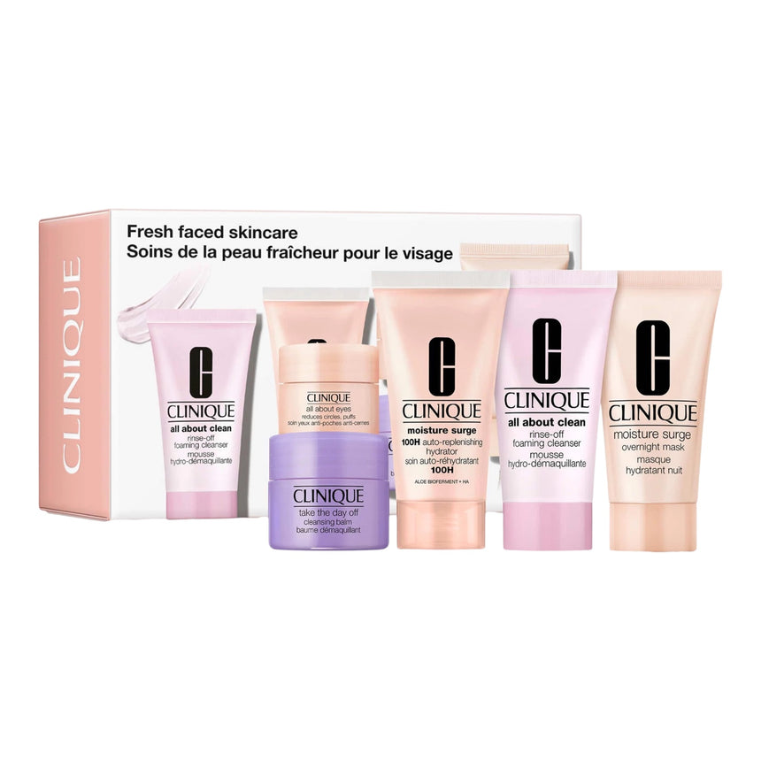Rutina de Skincare Clinique Fresh Faced Skincare Travel Size
