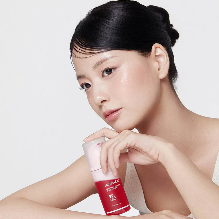 Sérum de Colágeno Medicube Pdrn Pink Collagen Bubble Serum 95ml