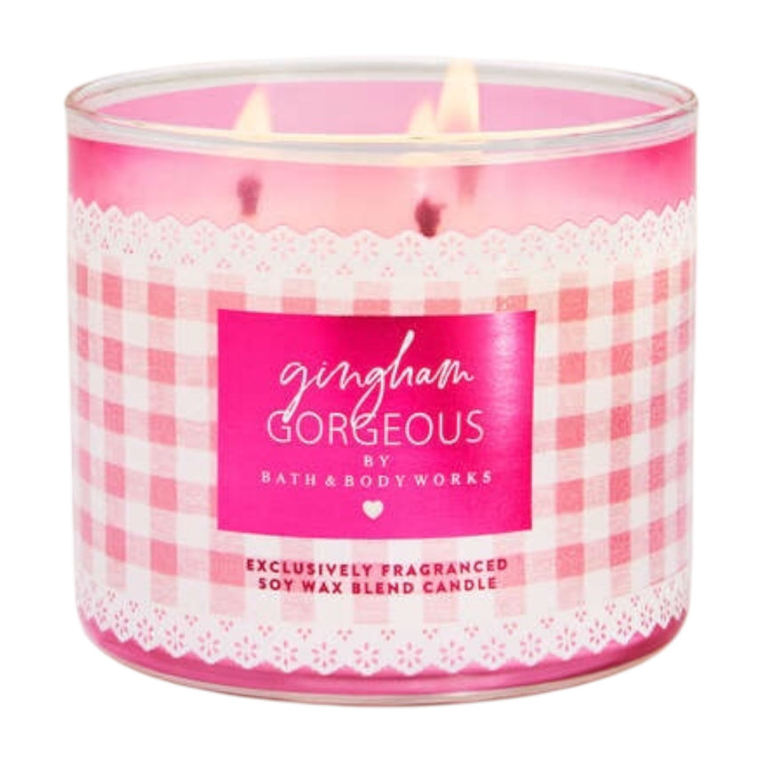 Candela de 3 Mechas Bath & Body Gingham Gorgeous 3 Wick Candle