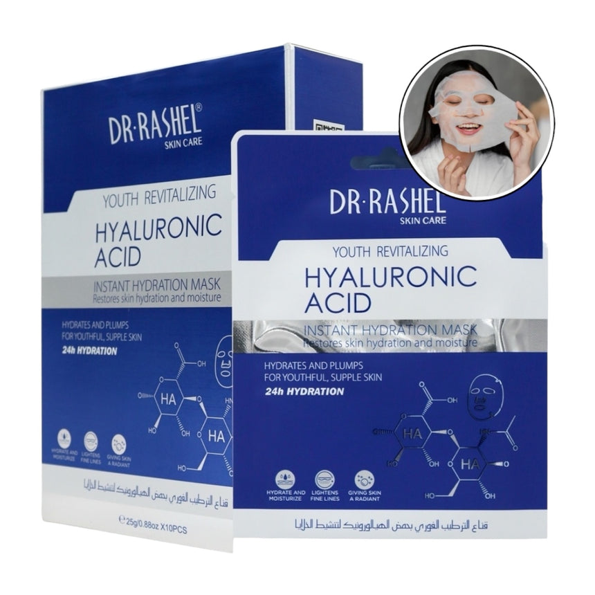 Mascarilla de Ácido Hialuronico Dr. Rashel Youth Revitalizing Hyaluronic Acid Mask a