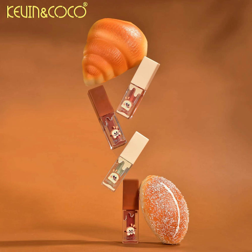 Al por Mayor Brillo Labial Kevin & Coco 2 in 1 Toast Art Lip Gloss