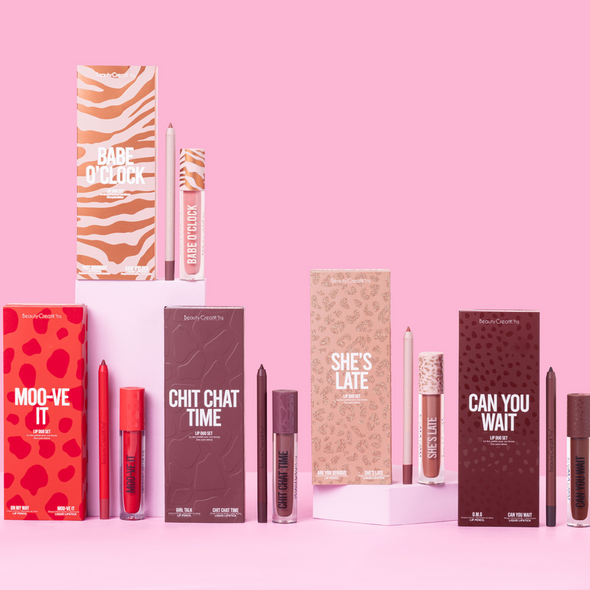 Lipsticks Beauty Creations Lip Kit Set (Envío gratis)