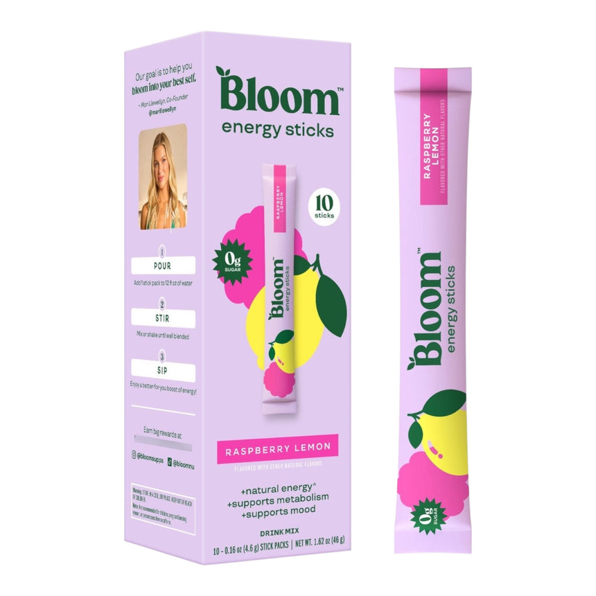 Al por Mayor Pack de Polvos Digestivos Bloom Nutrition Natural Energy Stick Packs 10uni