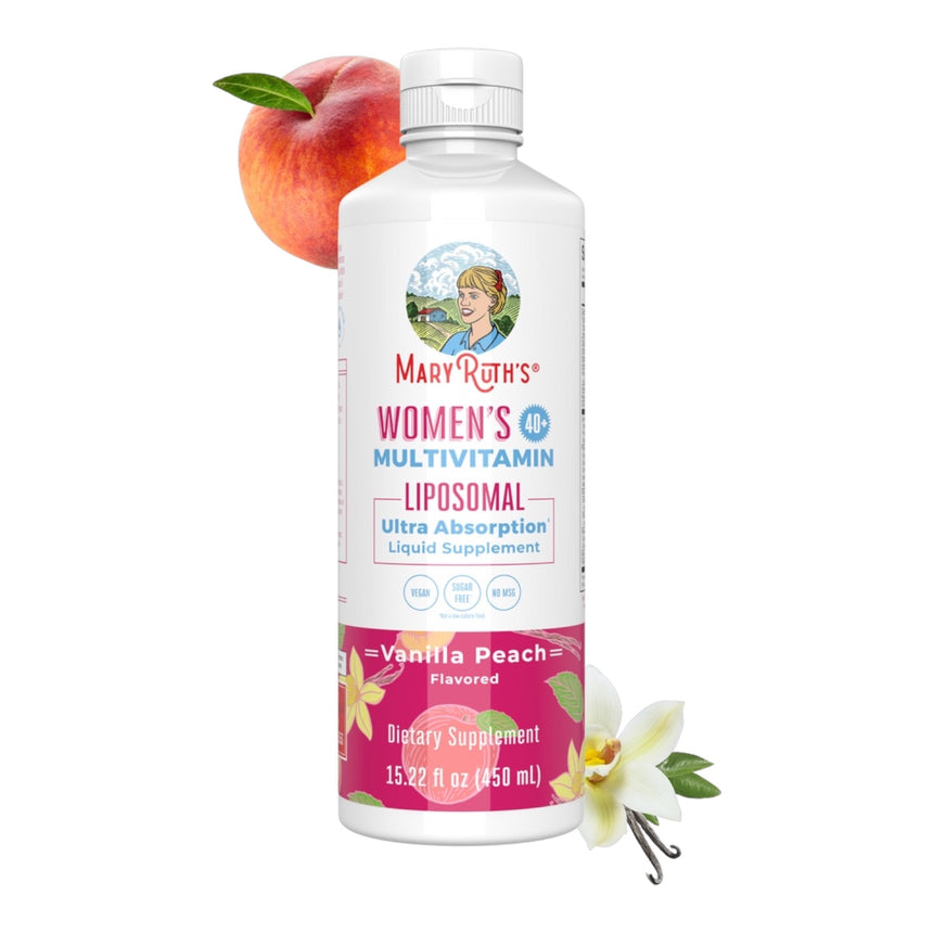 Multivitaminico para Mujeres de 40años Mary Ruths Women Multivitamin Liquid 40+ 450ml