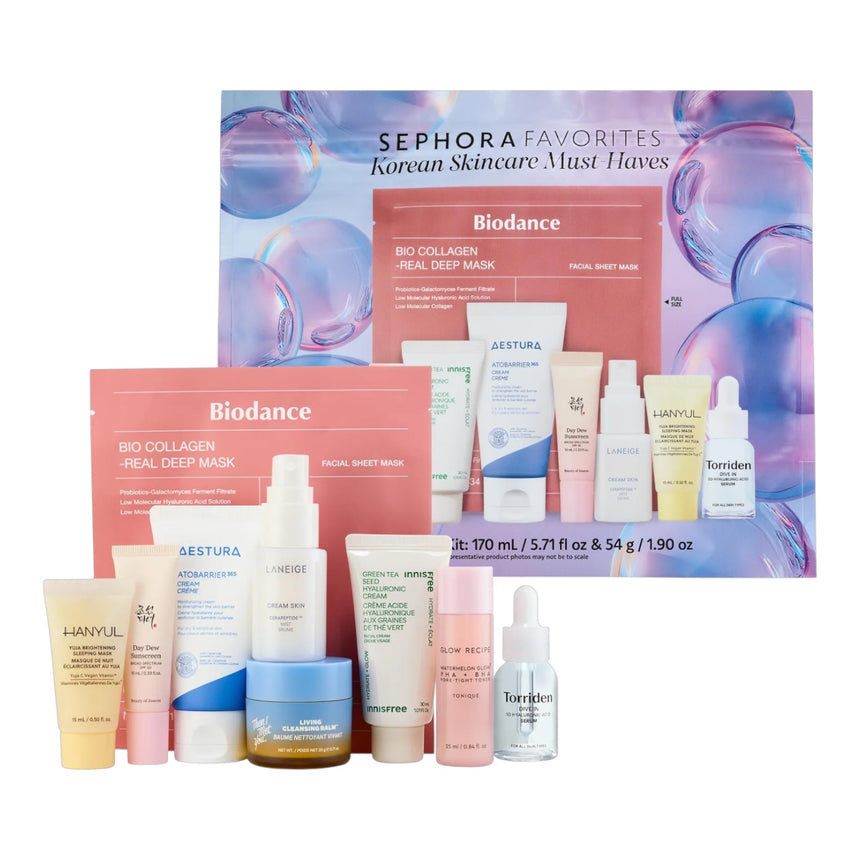 Al por Mayor Kit de Cuidado Facial Sephora Favorites Korean Skincare Must Havese