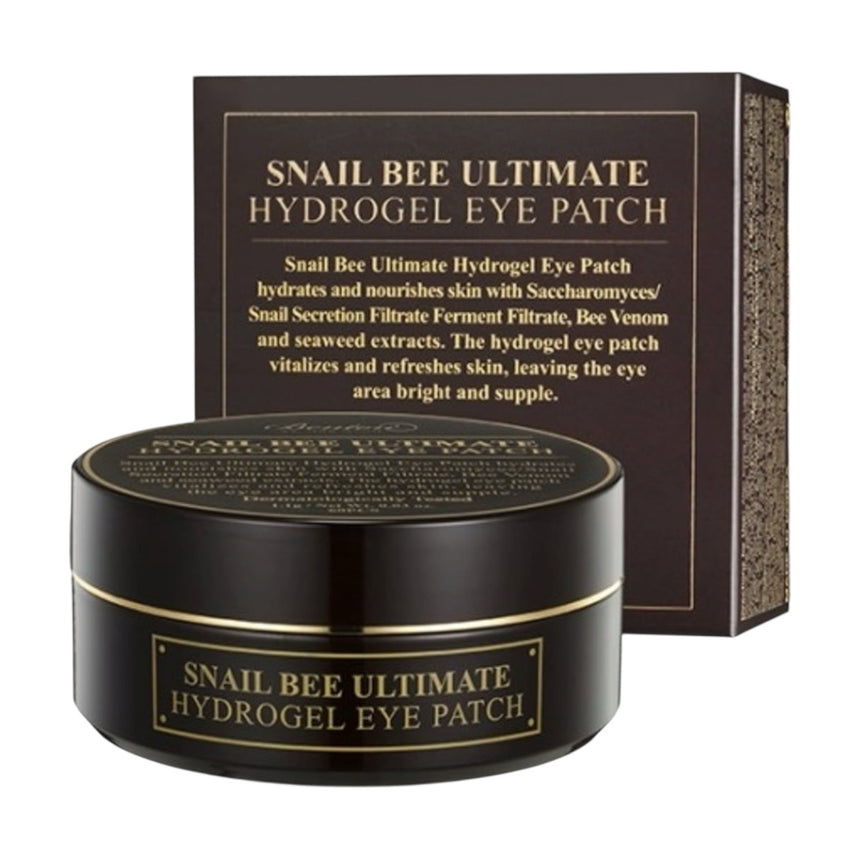 Parches de Ojos Snail Bee Ultímate Hydrogel Eye Patch