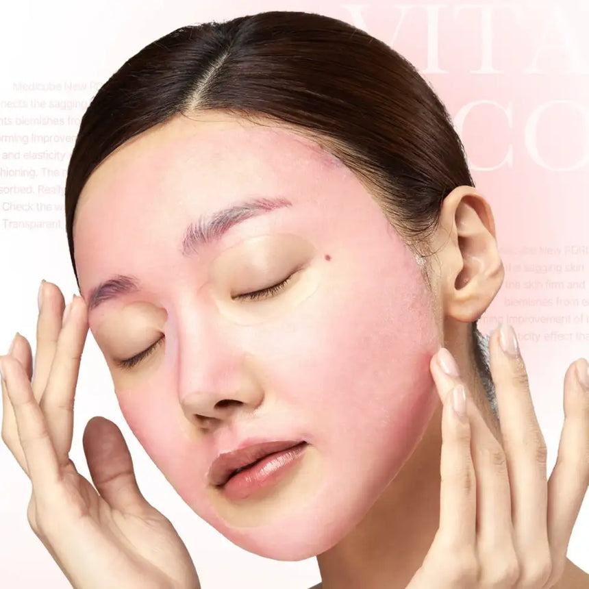 Mascarilla Facial Medicube Pdrn Pink Vita Coating Mask