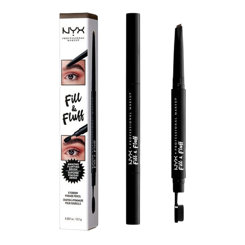 Lápiz de Cejas NYX Fill & Fluff EyeBrow