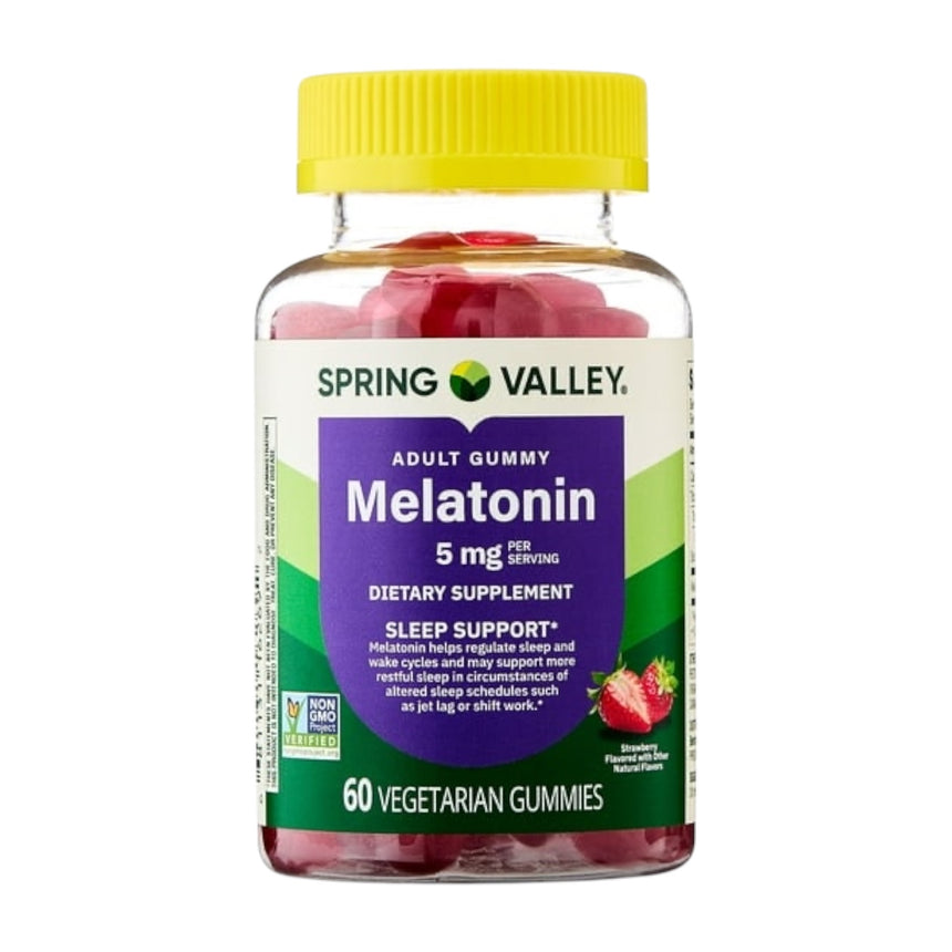 Gomitas de Melatonina Spring Valley para 5mg 60uni